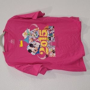 Disneyland pink 2015 shirt XL Disneyland Resort